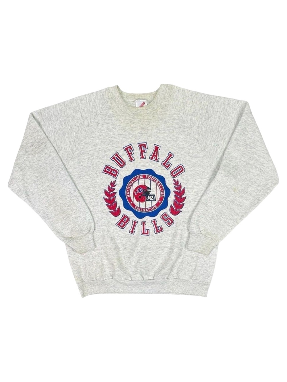 Vintage Jerzees Buffalo Bills Crew Neck Sweatshirt - Size Large